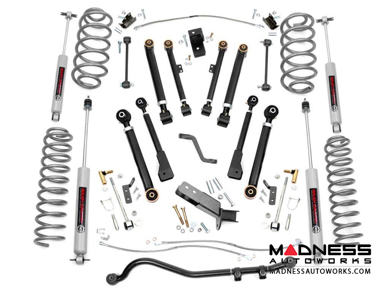 Jeep Wrangler TJ X-Series Suspension Lift Kit w/N3 Shocks - 6" Lift